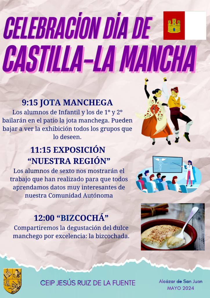 🪅Celebración Dia de Castilla – La Mancha🪅
