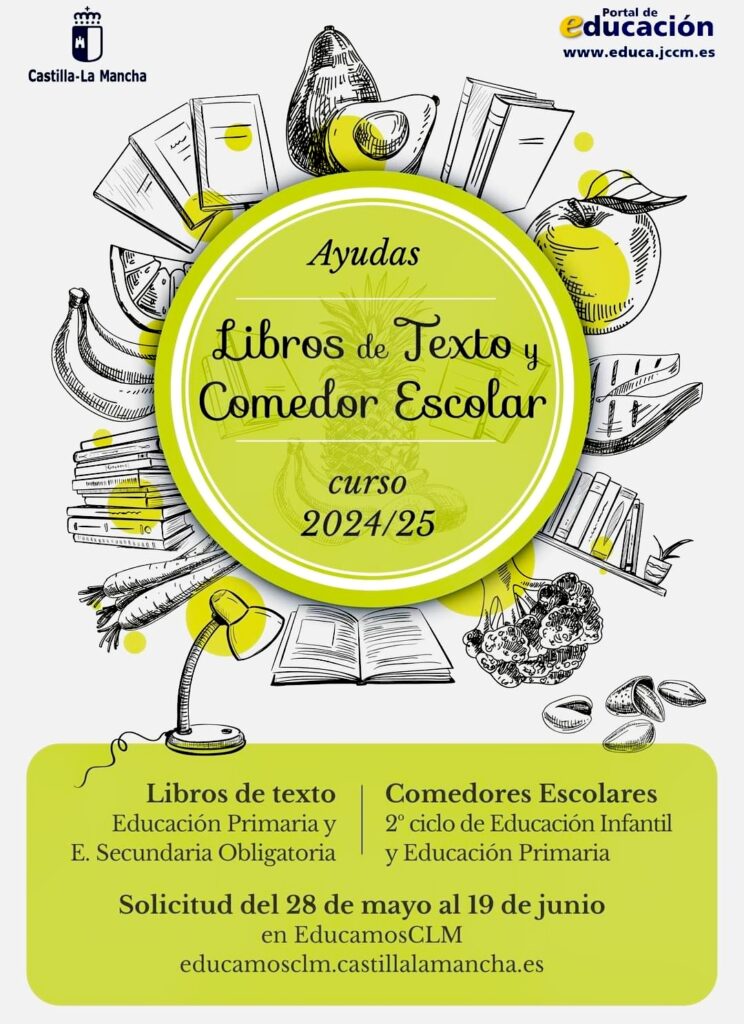 📖🍽️Ayudas Libros de texto y Comedor 📖🍽️