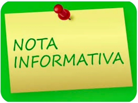 📢Nota Informativa 📢