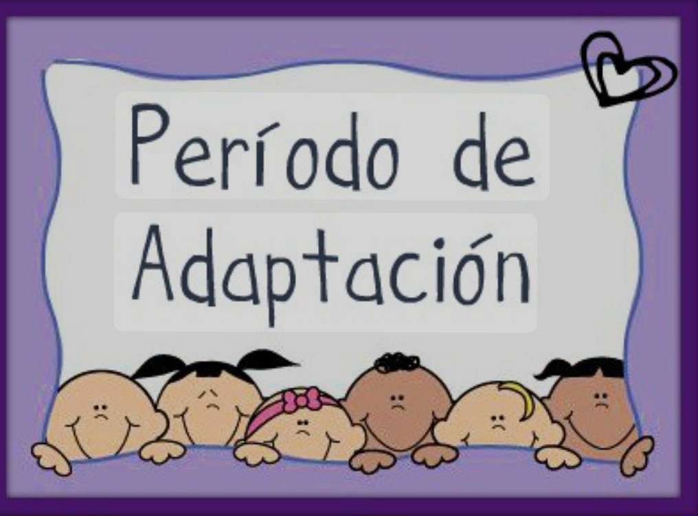 🏫Periodo de Adaptación🏫